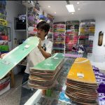 Checking if the newly arrived boards are crooked